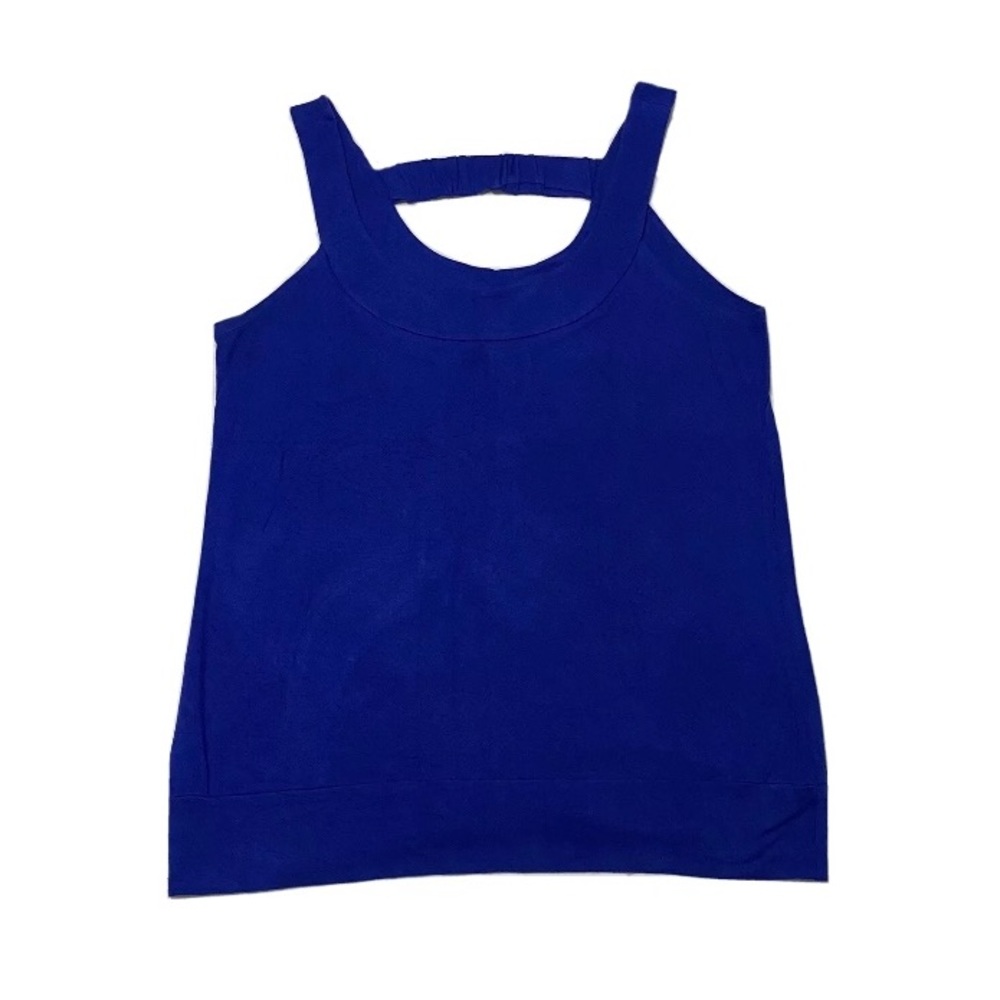 Blue Sleeveless Tank Top Shirt